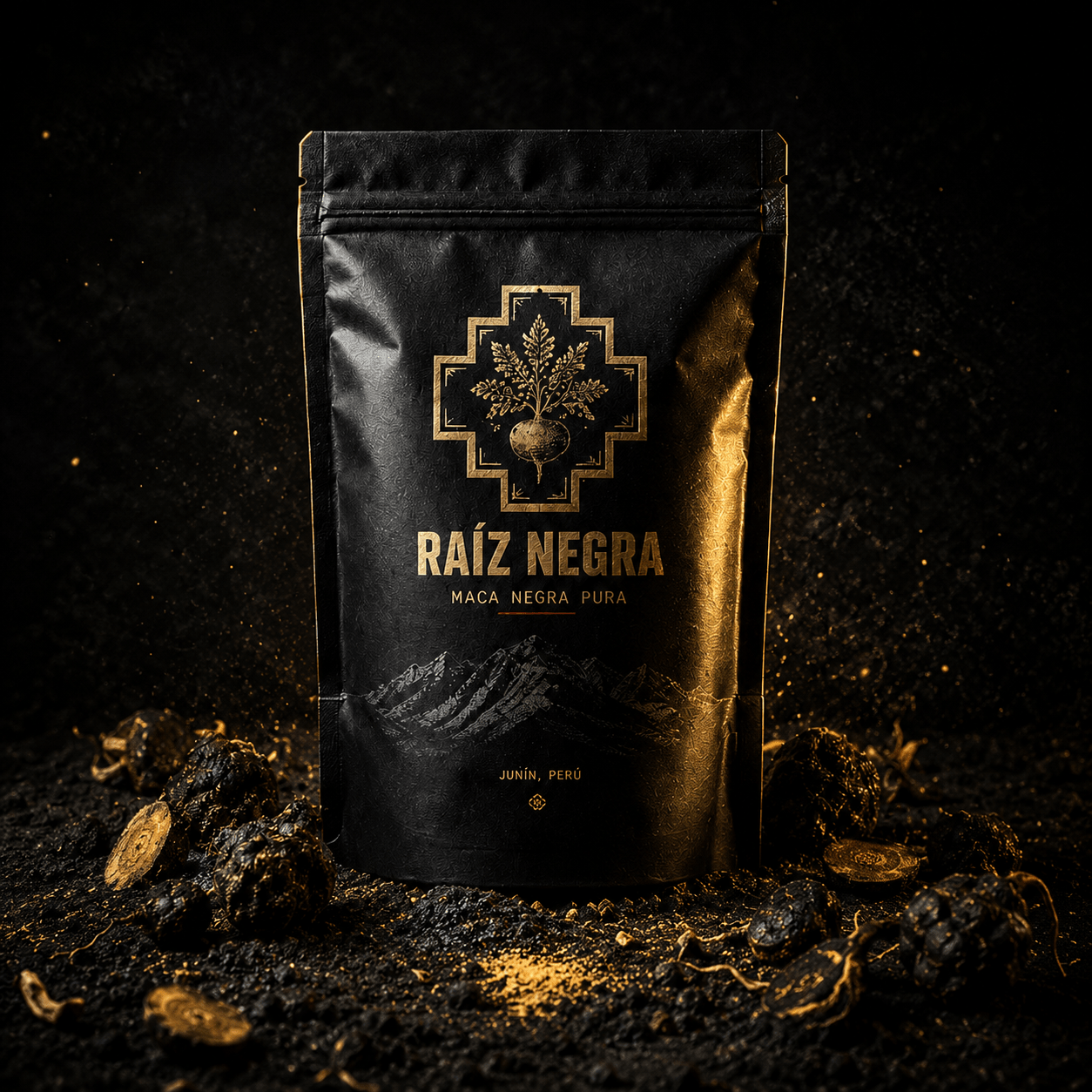 Maca Negra Pura en Polvo · 250 gr - Raiz Negra