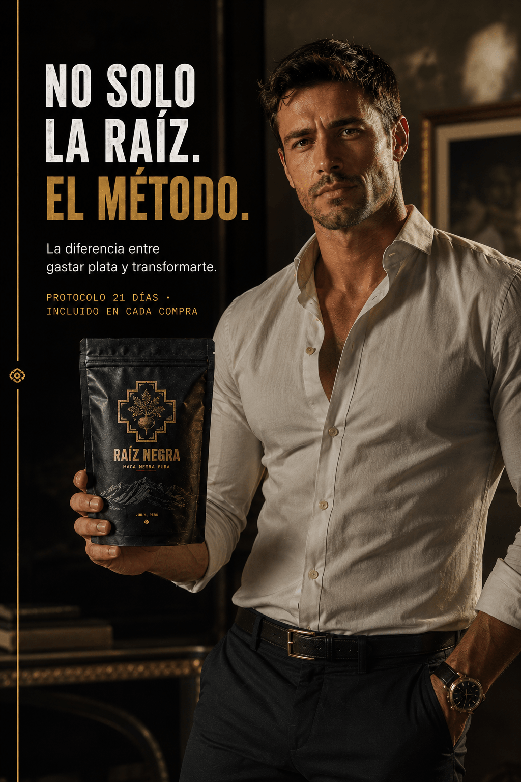 Pack Dúo · Maca Negra Pura · 2 x 250g - Raiz Negra